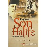 Sürgündeki Son Halife Abdülmecid Efendi - Şükrü Altın - Çelik Yayınevi