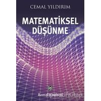 Matematiksel Düşünme - Cemal Yıldırım - Remzi Kitabevi