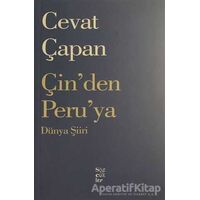 Çinden Peruya Dünya Şiiri - Cevat Çapan - Sözcükler Yayınları