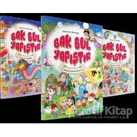 Bak - Bul - Yapıştır (3 Kitap Set) Damla Yayınevi