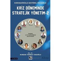 Kriz Döneminde Stratejik Yönetim - 2 - Nurdan Tümbek Tekeoğlu - Çınaraltı Yayınları