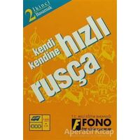 Hızlı Rusça 2. Basamak (2 kitap + 3 CD) - Kolektif - Fono Yayınları