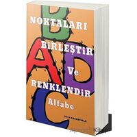Noktaları Birleştir ve Renklendir: Alfabe - Ayla Karaduman - Cinius Yayınları