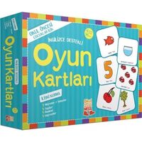 Okul Öncesi İngilizce Destekli Oyun Kartları - İlişki Kurma - Kolektif - Bıcırık Yayınları