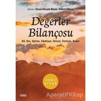 Değerler Bilançosu (Sarı Kitap) - Bülent Dilmaç - Çizgi Kitabevi Yayınları