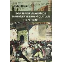 Diyarbakır Vilayetinde Ermeniler ve Ermeni Olayları (1878-1920)
