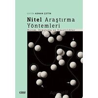 Nitel Araştırma Yöntemleri - Kolektif - Çizgi Kitabevi Yayınları