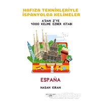 Hafıza Teknikleriyle İspanyolca Kelimeler - Hasan Kıran - Sokak Kitapları Yayınları