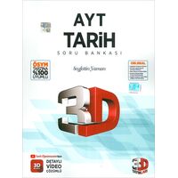 AYT Tarih Tamamı Video Çözümlü Soru Bankası 3D Yayınları