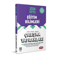 Data Yayınları 2024 KPSS Eğitim Bilimleri Çalışma Yaprakları