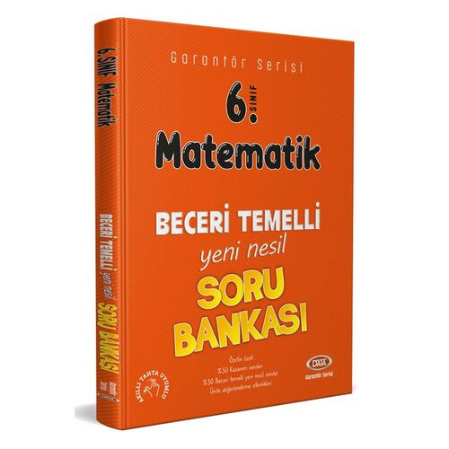 Data 6. Sınıf Matematik Beceri Temelli Soru Bankası (Garantör Serisi)