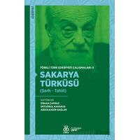 Sakarya Türküsü (Şerh - Tahlil) - Abdülkadir Dağlar - DBY Yayınları