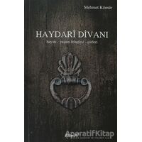 Haydari Divanı - Mehmet Kömür - Demos Yayınları