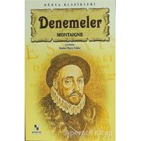 Denemeler - Michel de Montaigne - Anonim Yayıncılık