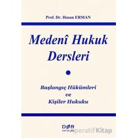 Medeni Hukuk Dersleri - Hasan Erman - Der Yayınları