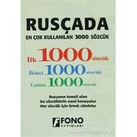 Rusçada En Çok Kullanılan 3000 Sözcük - Kolektif - Fono Yayınları