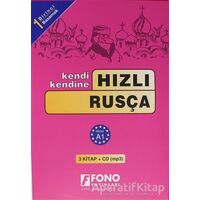 Hızlı Rusça 1. Basamak (3 kitap + CD) - Kolektif - Fono Yayınları