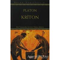 Kriton - Platon (Eflatun) - Say Yayınları