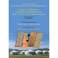 Türkçe Ve Moğolca Çalışmaları Sempozyumu - Kolektif - BilgeSu Yayıncılık