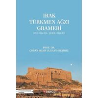 Irak Türkmen Ağzı Grameri - Çoban Hıdır Uluhan - Bengü Yayınları