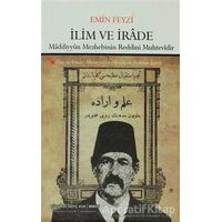 İlim ve İrade - Emin Feyzi - Çizgi Kitabevi Yayınları