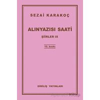 Şiirler 9: Alınyazısı Saati - Sezai Karakoç - Diriliş Yayınları