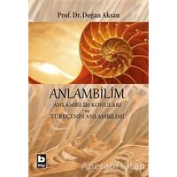 Anlambilim - Doğan Aksan - Bilgi Yayınevi