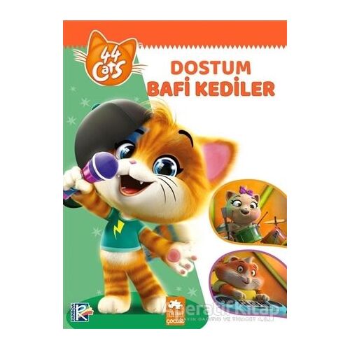 Dostum Bafi Kediler - 44 Cats - Kolektif - Eksik Parça Yayınları