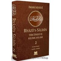 Riyazüs Salihin Tercümesi Kelime Manalı 2. Cilt - İmam Nevevi - Kitap Kalbi Yayıncılık