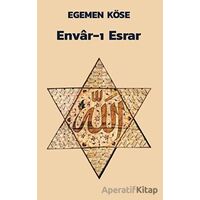 Envar-ı Esrar - Egemen Köse - Platanus Publishing