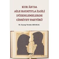 Kur’an’da Aile Hayatıyla İlgili Düzenlemelerde Cinsiyet Faktörü