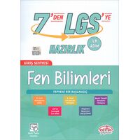 7 den LGS ye Hazırlık Fen Bilimleri Editör Yayınları