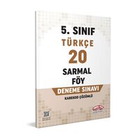 5.Sınıf Türkçe Sarmal Föy Deneme Sınavı Editör Yayınevi
