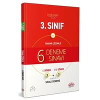 Editör 3. Sınıf Tamamı Çözümlü 6 Deneme Sınavı Fasiküllü