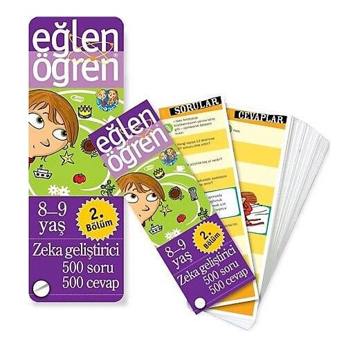 Eğlen Öğren 8-9 Yaş 2. Bölüm Dstil Tasarım İletişim Yayınları