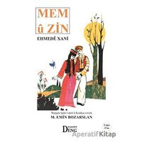 Mem u Zin - Ehmede Xani (Ahmed-i Hani) - Deng Yayınları