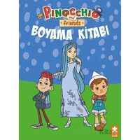 Pinocchio and Friends - Boyama Kitabı 1 - Kolektif - Eksik Parça Yayınları