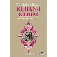 Kuran-ı Kerim Türkçe Meali - Elmalılı Muhammed Hamdi Yazır - Gece Kitaplığı