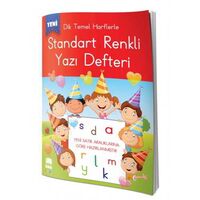 Standart Renkli Yazı Defteri Ema Kitap