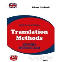 Translation Methods - Yılmaz Hasdemir - Alfa Yayınları