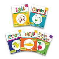 4 Yaş Noktaları Birleştirelim Serisi (5 Kitap Takım) - Kolektif - Floki Çocuk