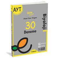 Endemik 2022 AYT Biyoloji 30 Deneme Sınavı