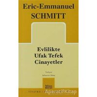 Evlilikte Ufak Tefek Cinayetler - Eric-Emmanuel Schmitt - Mitos Boyut Yayınları