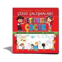 Zihinsel Beceri Gelişim Etkinlikleri Çizgi Çalışmaları Yetenekli Çocuk 3 - Safkan Kids