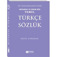 Temel Türkçe Sözlük - Rüştü Aydoğan - Evrensel İletişim Yayınları