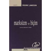 Marksizm ve Biçim - Fredric Jameson - Yapı Kredi Yayınları