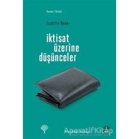 İktisat Üzerine Düşünceler - İzzettin Önder - Yordam Kitap