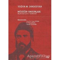 Müziğin Unsurları - Yeğya M. Dindesyan - Gece Kitaplığı