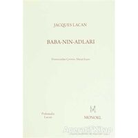 Baba-Nın-Adları - Jacques Lacan - MonoKL