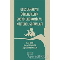 Uluslararası Öğrencilerin Sosyo-Ekonomik ve Kültürel Sorunları